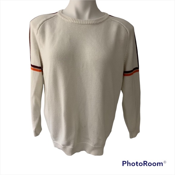 Seek The Label Striped pullover Sweater - Picture 1 of 8